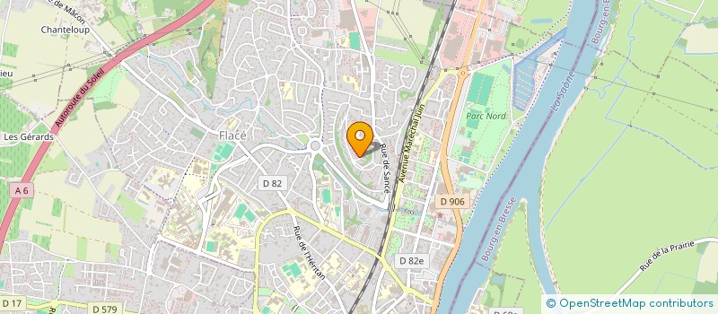 localisation de l'entreprise MADAME NACIRA CHARABI à MACON