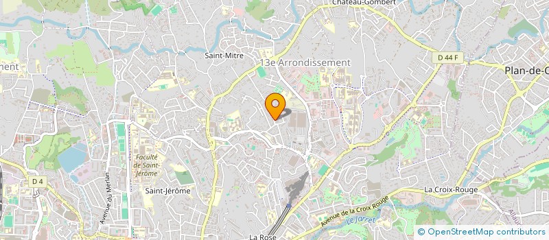 localisation de l'entreprise MADAME NACIRA HOUAS à MARSEILLE