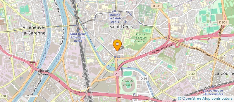 localisation de l'entreprise MADAME NACIRA SAIDI à SAINT-DENIS
