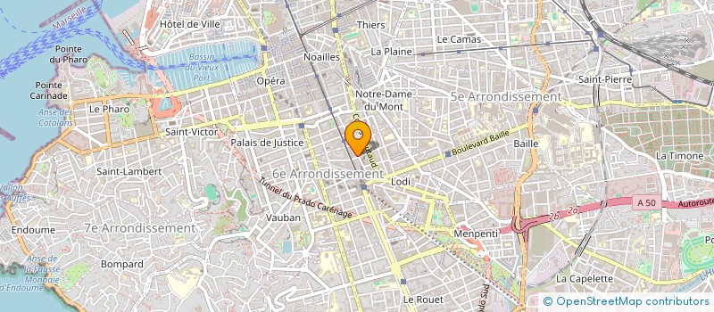 localisation de l'entreprise MADAME NACIRA SEMAOUNE à MARSEILLE