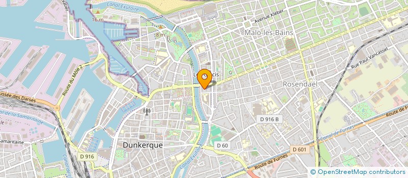localisation de l'entreprise MADAME NACIRA ZAOUI à DUNKERQUE