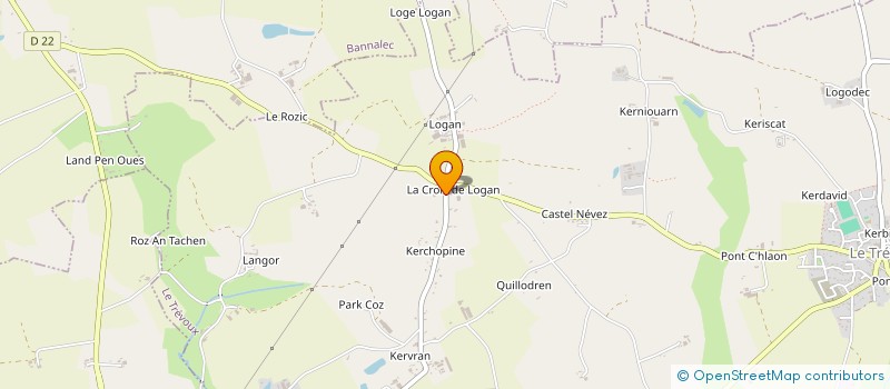 localisation de l'entreprise MADAME NACRI BLIN  LE TREVOUX