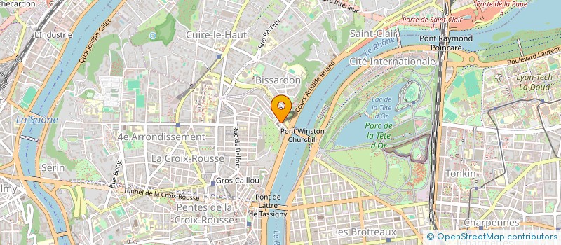 localisation de l'entreprise MADAME NADA ATAMNIA  LYON