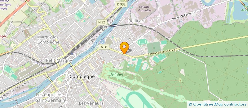 localisation de l'entreprise MADAME NADA BOUDRIF à ASNIERES-SUR-SEINE