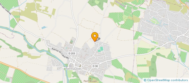 localisation de l'entreprise MADAME NADA GRCIC  PENNAUTIER