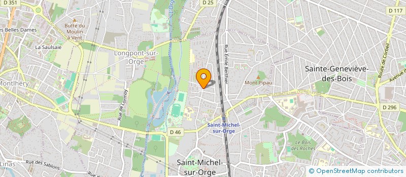 localisation de l'entreprise MADAME NADA KERKAR  SAINT-MICHEL-SUR-ORGE