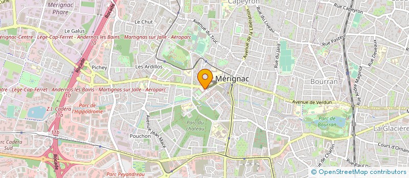 localisation de l'entreprise MADAME NADA KOHEN à LIBOURNE