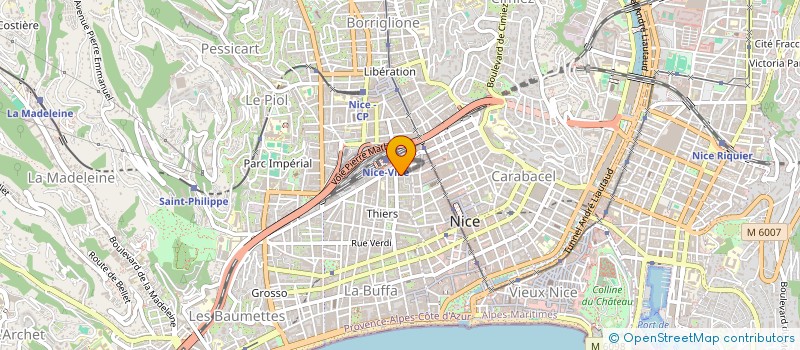 localisation de l'entreprise MADAME NADA NADA EL RAHEB à NICE