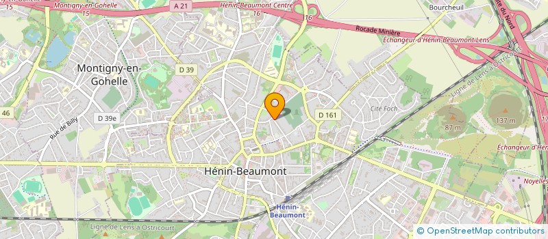 localisation de l'entreprise MADAME NADA ZELIKRA à HENIN-BEAUMONT