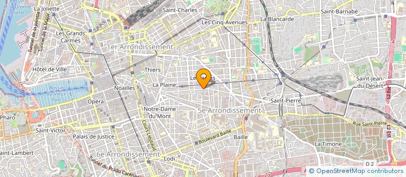 localisation de l'entreprise MADAME NADEEN HNEIDI à MARSEILLE
