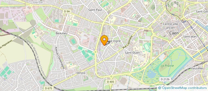 localisation de l'entreprise MADAME NADEGE ABOT à CAEN