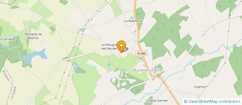 localisation de l'entreprise MADAME NADEGE ADAMI à BUXIERES-D'AILLAC