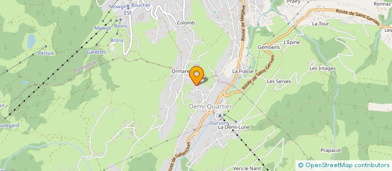 localisation de l'entreprise MADAME NADEGE ALLARD  DEMI-QUARTIER