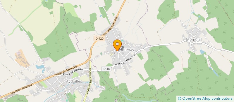 localisation de l'entreprise MADAME NADEGE ALVARES à FONTENAY