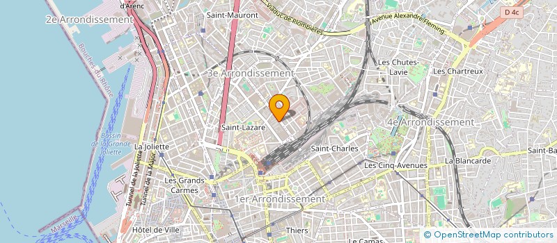 localisation de l'entreprise MADAME NADEGE AMARA à MARSEILLE