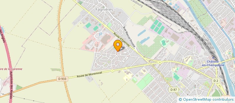 localisation de l'entreprise MADAME NADEGE ANCIAUX  FAGNIERES