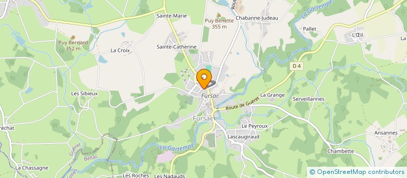 localisation de l'entreprise MADAME NADEGE ANDRIEUX à FURSAC
