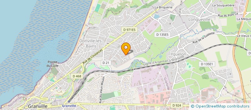 localisation de l'entreprise MADAME NADEGE AURELIE GERAL MAIGRAT  DONVILLE-LES-BAINS