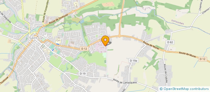 localisation de l'entreprise MADAME NADEGE BAROSSI BACBAR  SAINT-LYS