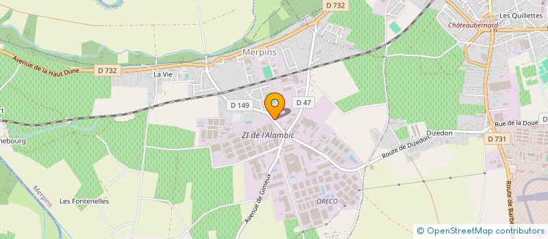 localisation de l'entreprise MADAME NADEGE BAUMGARTNER à MERPINS