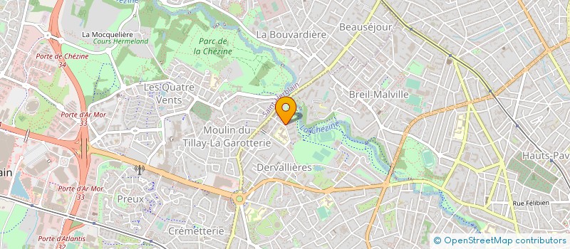 localisation de l'entreprise MADAME NADEGE BELLEC à NANTES