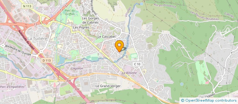 localisation de l'entreprise MADAME NADEGE BELLONE  VITROLLES