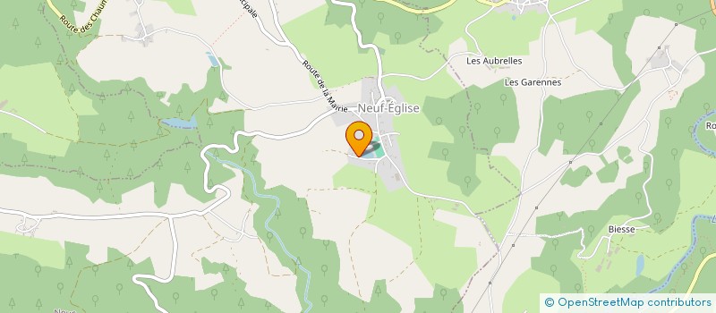 localisation de l'entreprise MADAME NADEGE BELVAL à TEILHET