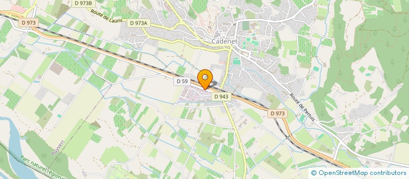localisation de l'entreprise MADAME NADEGE BENOIT à CADENET