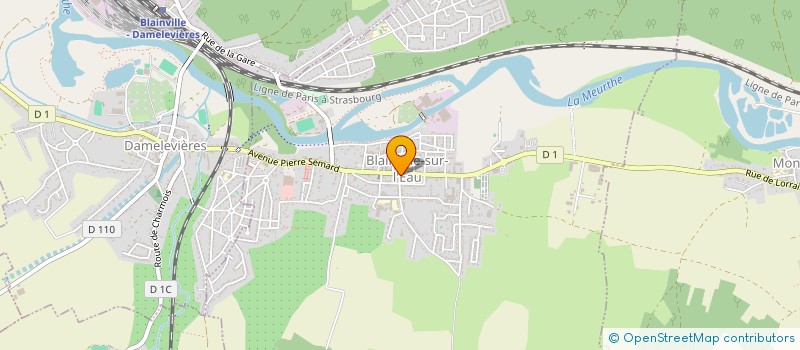 localisation de l'entreprise MADAME NADEGE BERNIER  VANDUVRE-LES-NANCY