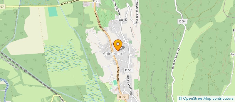 localisation de l'entreprise MADAME NADEGE BESSE  CHINDRIEUX