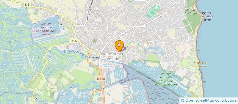 localisation de l'entreprise MADAME NADEGE BIDARD à NOIRMOUTIER-EN-L'ILE