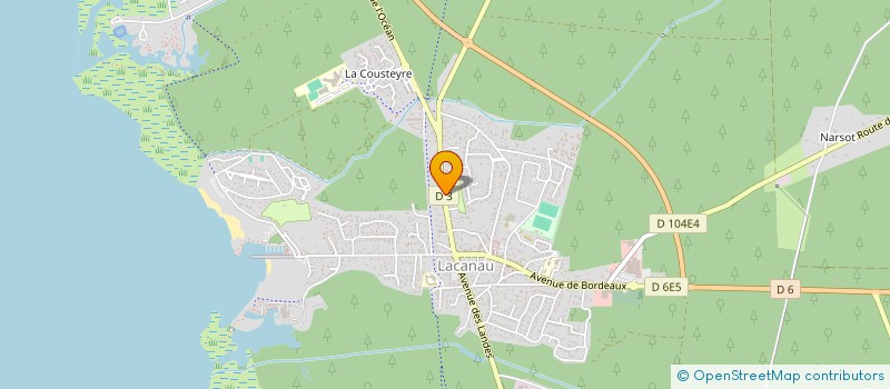 localisation de l'entreprise MADAME NADEGE BLIVET  LE PORGE