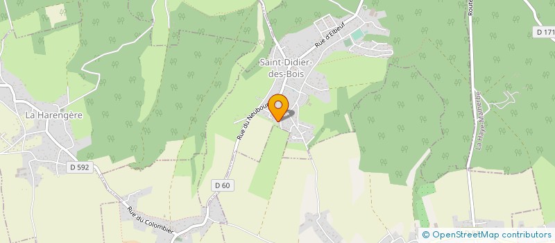 localisation de l'entreprise MADAME NADEGE BOBOZO  SAINT-DIDIER-DES-BOIS