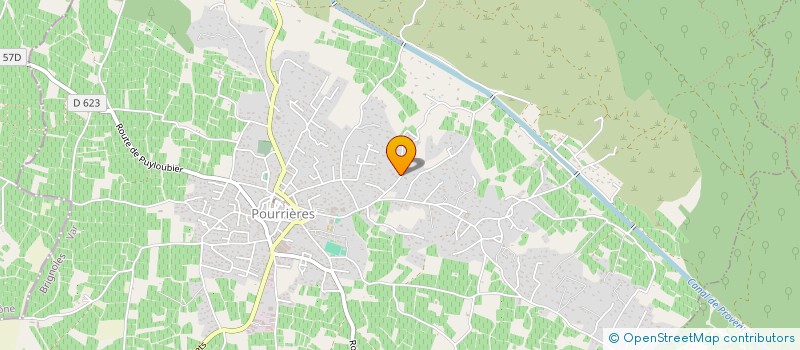 localisation de l'entreprise MADAME NADEGE BOIS  POURRIERES