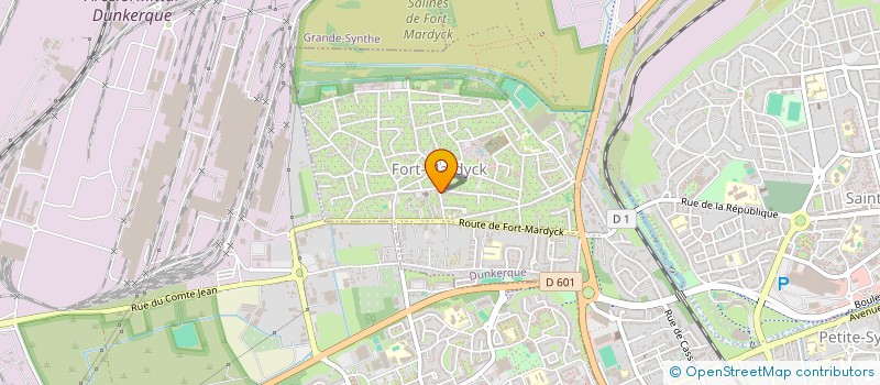 localisation de l'entreprise MADAME NADEGE BOLLIER à DUNKERQUE
