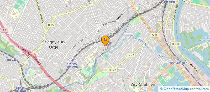 localisation de l'entreprise MADAME NADEGE BONNE à SAVIGNY-SUR-ORGE