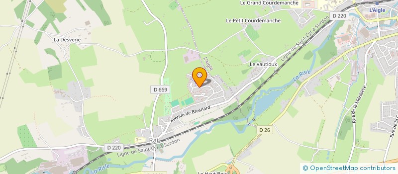 localisation de l'entreprise MADAME NADEGE BOURGEON à RAI