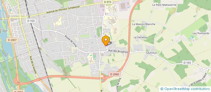 localisation de l'entreprise MADAME NADEGE BOUVIER à AMILLY