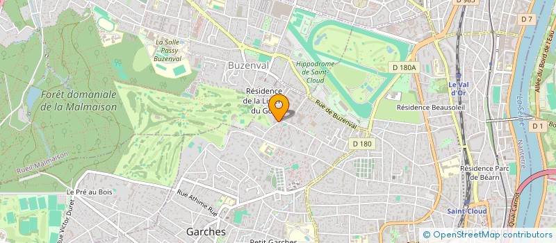 localisation de l'entreprise MADAME NADEGE BRUN à GARCHES