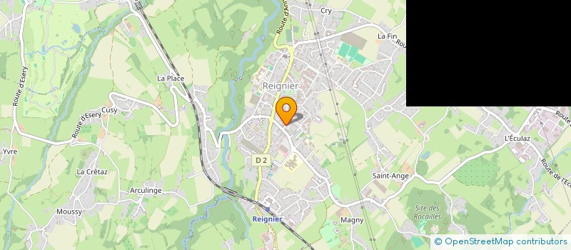 localisation de l'entreprise MADAME NADEGE CAREGARO à REIGNIER-ESERY