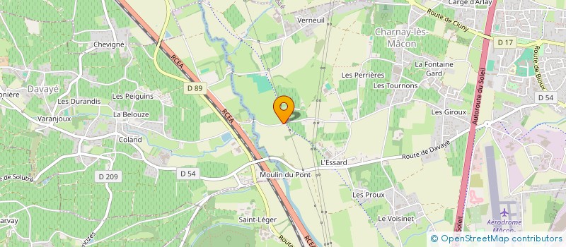 localisation de l'entreprise MADAME NADEGE CARNEIRO ALVES à CHARNAY-LES-MACON