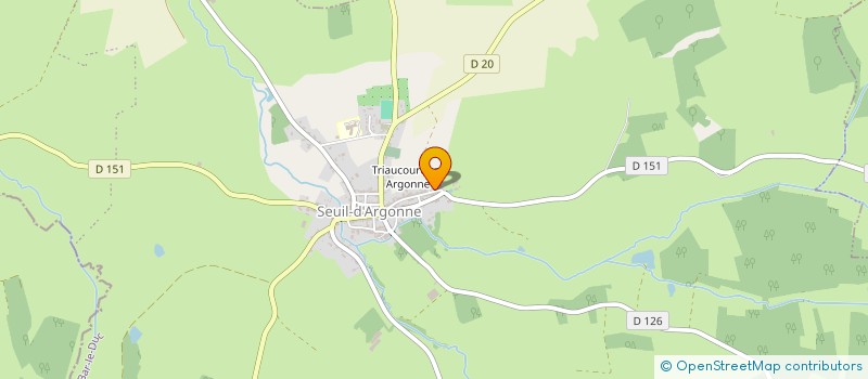 localisation de l'entreprise MADAME NADEGE CARON à SEUIL D'ARGONNE