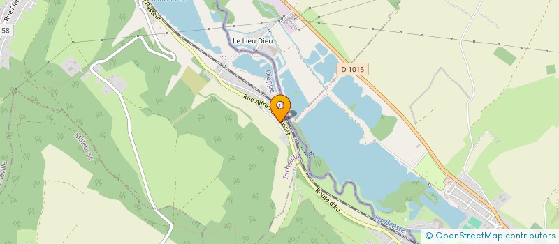 localisation de l'entreprise MADAME NADEGE CARPENTIER  INCHEVILLE