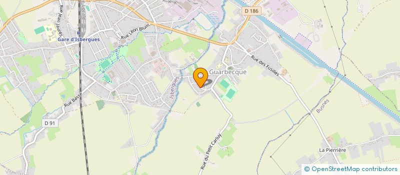 localisation de l'entreprise MADAME NADEGE CASTIER  GUARBECQUE