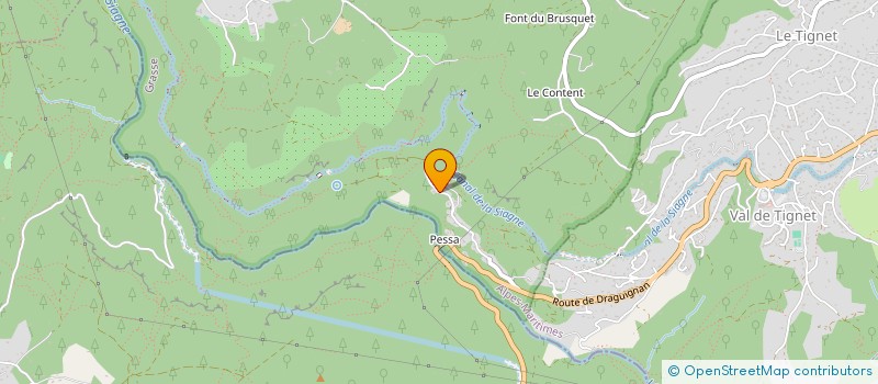 localisation de l'entreprise MADAME NADEGE CATALO à SAINT-CEZAIRE-SUR-SIAGNE