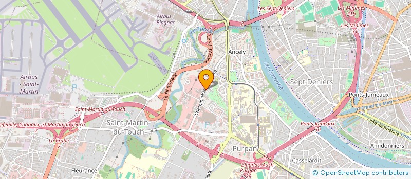 localisation de l'entreprise MADAME NADEGE CATTENOZ à TOULOUSE