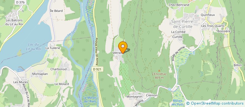 localisation de l'entreprise MADAME NADEGE CERETTO  LUCEY