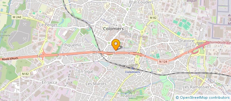localisation de l'entreprise MADAME NADEGE CERNAY à COLOMIERS