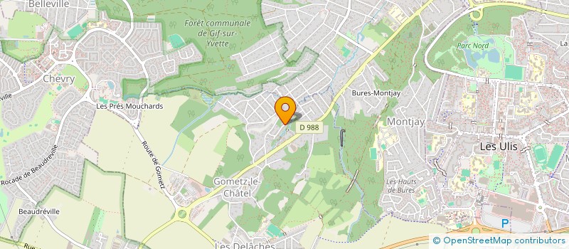 localisation de l'entreprise MADAME NADEGE CHABBI  GOMETZ-LE-CHATEL