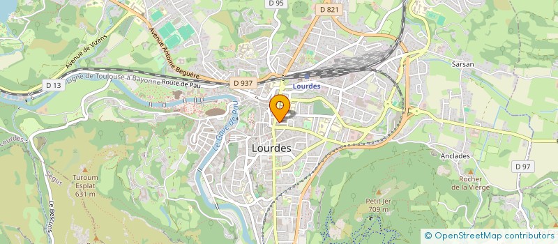 localisation de l'entreprise MADAME NADEGE CHAIMBAULT  LOUBAJAC